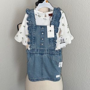 7 for all mankind Girl’s 2 piece set 12M